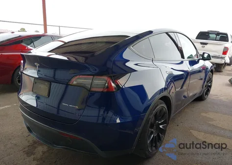 2022 Tesla Model Y Long Range Dual Motor All-Wheel Drive from USA, damaged, VIN 7SAYGDEE4NF414095